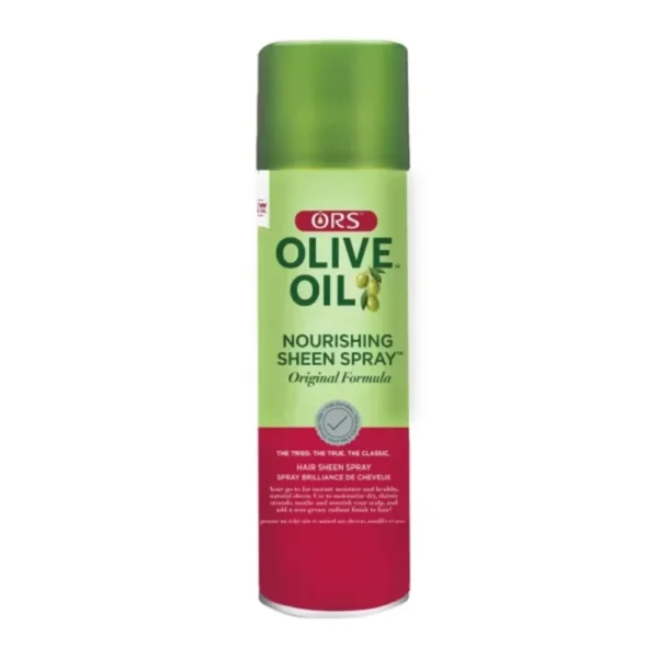 اسپری شاین مو او آر اس ORS مدل OLIVE OIL حجم 450 میلی لیتر