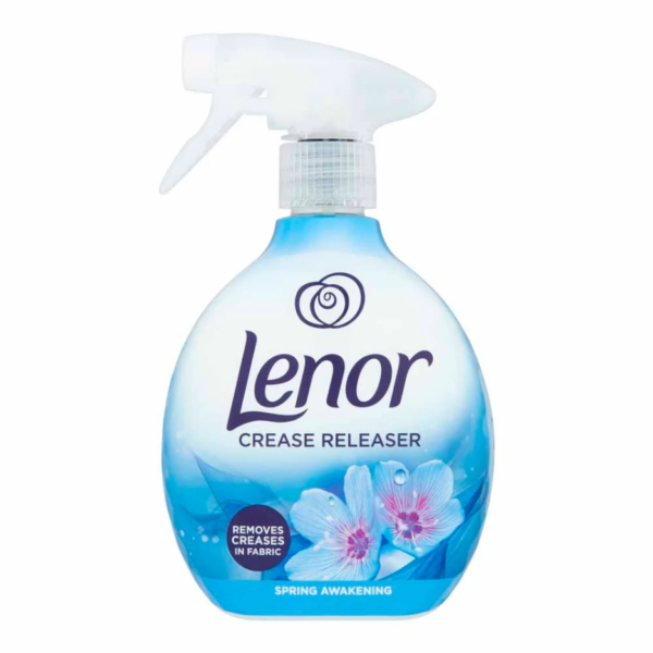 اسپری ضد چروک و خوشبو کننده لباس لنور LENOR مدل SPRING AWAKENING (آبی) حجم 500 میلی لیتر