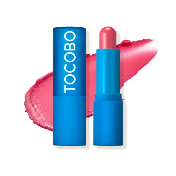 بالم لب رنگی مخملی توکوبو TOCOBO سری POWER CREAM مدل 032ROSE PETAL وزن 3.5 گرم