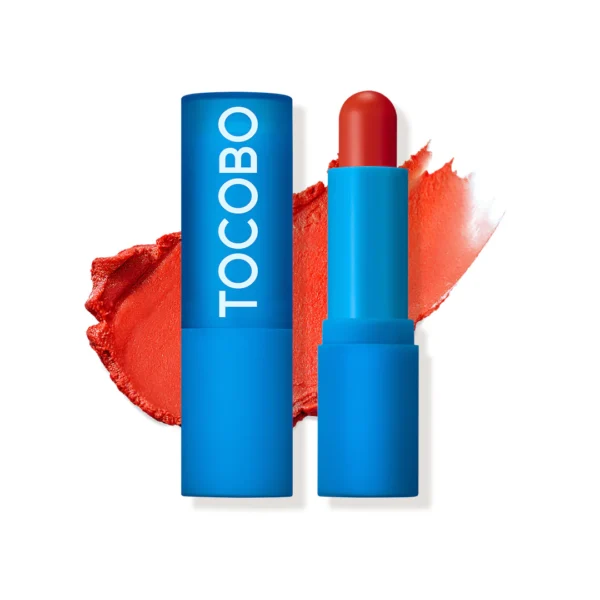 بالم لب رنگی مخملی توکوبو TOCOBO سری POWER CREAM مدل 033CAROT CAKE وزن 3.5 گرم