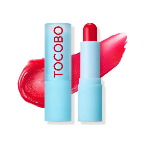 بالم لب رنگی مخملی توکوبو TOCOBO سری SUN FLOWER مدل 011FLUSH CHERRY وزن 3.5 گرم