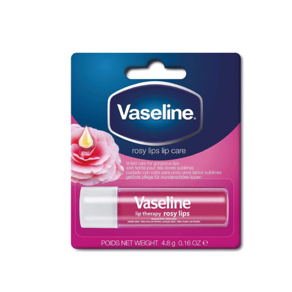بالم لب وازلین Vaseline مدلRosy Lips وزن 4.8 گرم