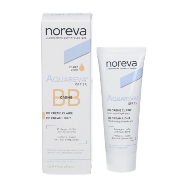 بی بی کرم اکتی پور نوروا Noreva Actipur مدل AQUAREVA رنگ CLAIRE LIGHT حجم 40 میلی لیتر