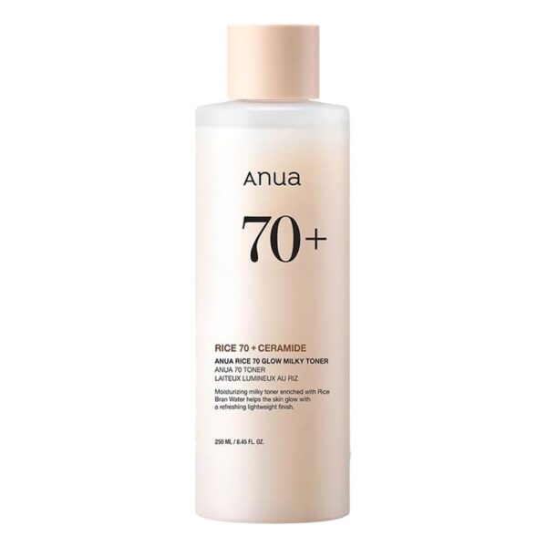 تونر آنوا ANUA مدل RICE +70 CERAMIDE حجم 250 میلی لیتر