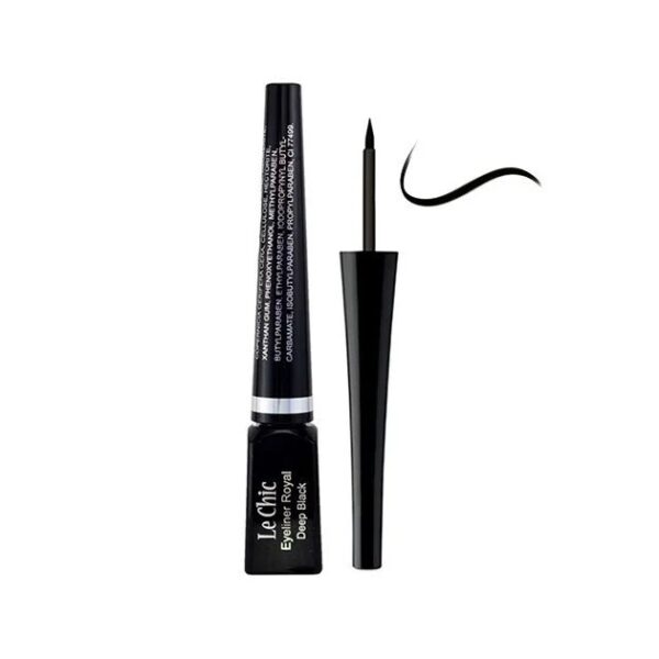 خط چشم ماژیکی لچیک LE CHIC مدل DEEP BLACK حجم 4.5 میلی لیتر