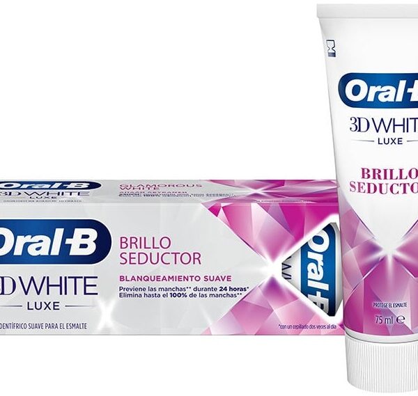 خمیر دندان اورال مدل 3D WHITE ADVANCED LUXE حجم 75 میلی لیتر