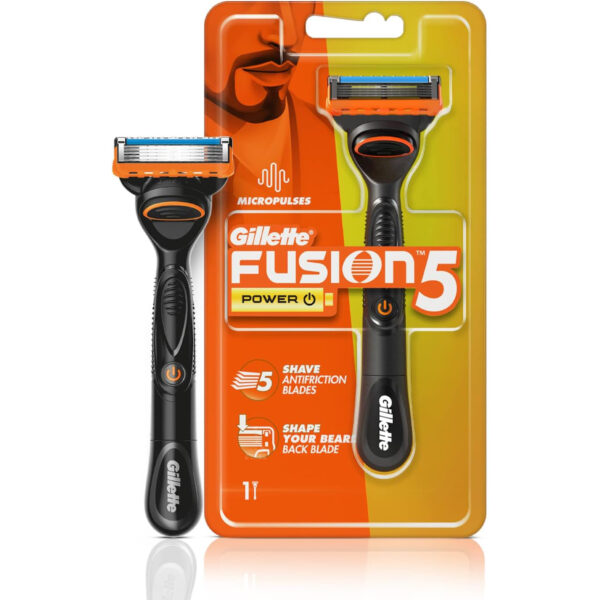 خودتراش ژیلت Gillette مدل Fusion 5 پنج لبه همراه با 1یدک