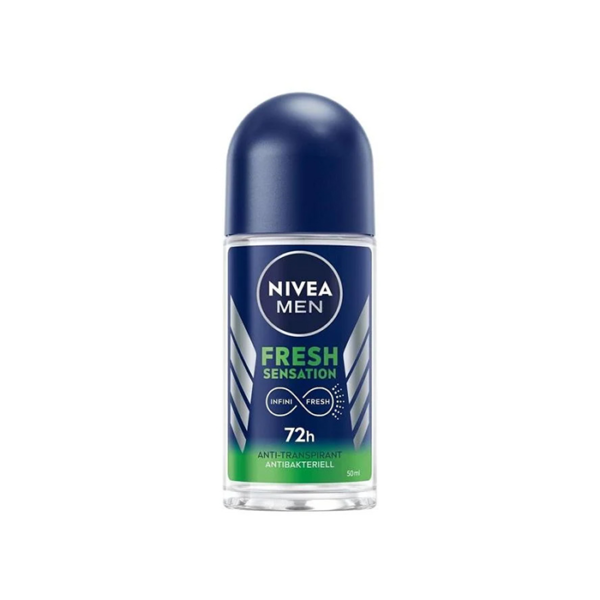 رول ضد تعریق مردانه نیوا NIVEA مدل FRESH SENSATIN حجم 50 میلی لیتر
