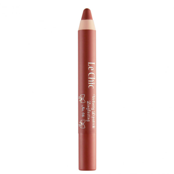 رژ لب مدادی مخملی لچیک LE CHIC مدل VELVERY شماره 06