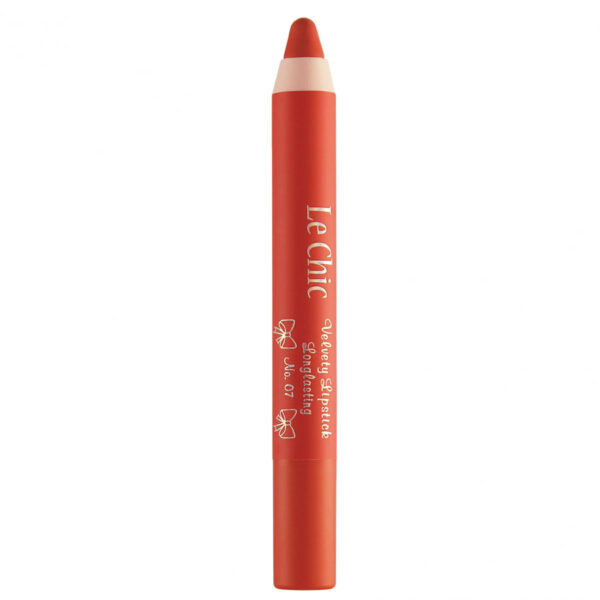 رژ لب مدادی مخملی لچیک LE CHIC مدل VELVERY شماره 07