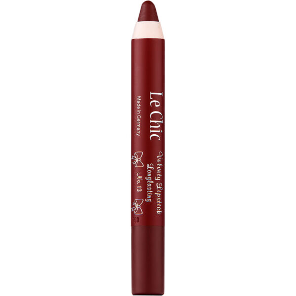 رژ لب مدادی مخملی لچیک LE CHIC مدل VELVERY شماره 13
