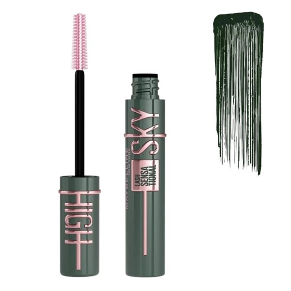 ریمل میبلین MAYBELLINE سری SKY HIGH مدل GREEN ALTITUDE (سبز) حجم 7.2 میلی لیتر
