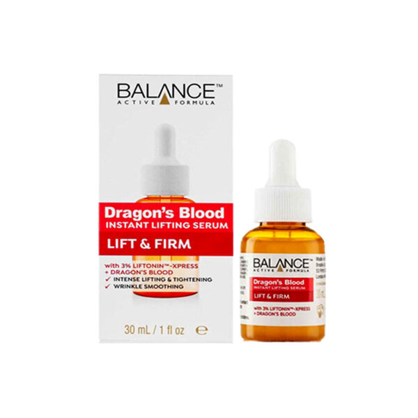 سرم ضد چروک بالانس Balance مدل دراگون بلاد Dragons Blood (ضد چروک و لیفت کننده) حجم 30 میلی لیتر