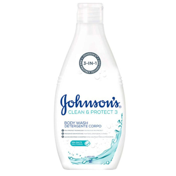 شامپو بدن جانسون Johanson مدل Clean & Protect 3 (آب) حجم 750 میلی لیتر