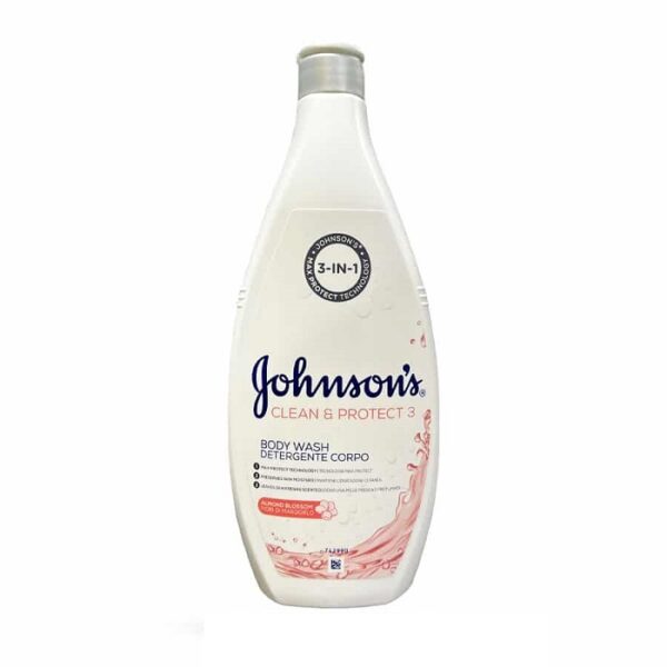 شامپو بدن جانسون Johanson مدل CLEAN & PROTECT 3 (صورتی) حجم 750 میلی لیتر