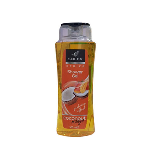 شامپو بدن سولکس SOLEX مدل COCONOUT حجم 500 میلی لیتر