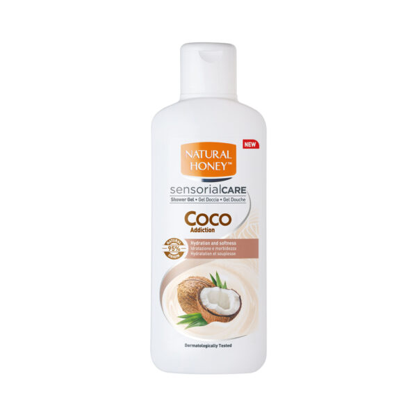 شامپو بدن نچرال هانی NATURAL HONEY مدل COCO (سفید) حجم 650 میلی لیتر