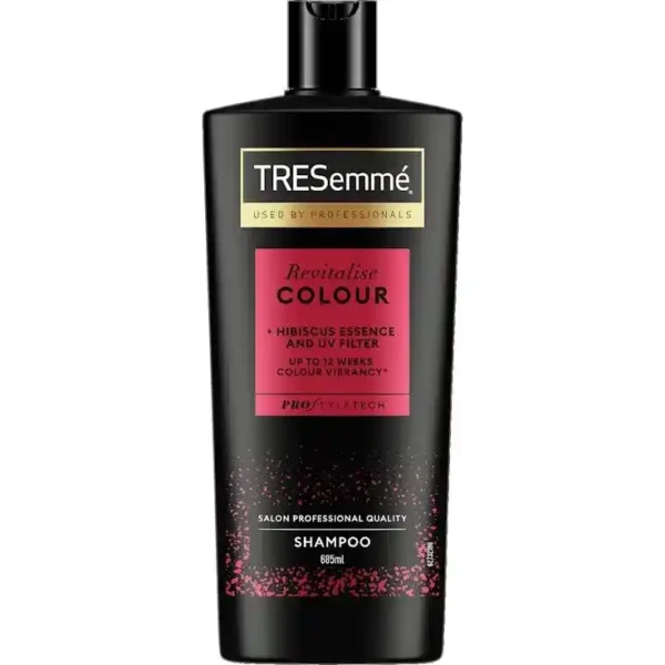 شامپو مو ترزمه TRESEMMEمدل REVITALISE COLOUR (مشکی قرمز) حجم 685 میلی لیتر