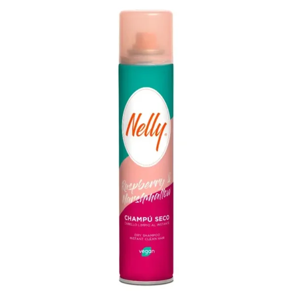شامپو مو خشک نلی NELLY مدل RASPBERRY & MARSHMALLOW حجم 200 میلی لیتر