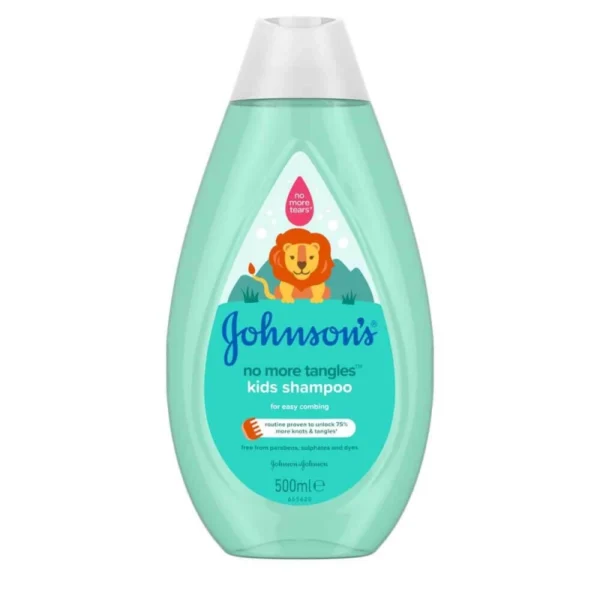 شامپو گره باز کن بچه جانسون JOHNSONS مدل PARA NINOS (شیر) حجم 500 میلی لیتر