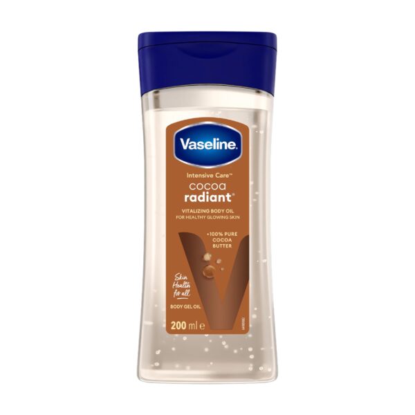 شاین بدن وازلین VASELINE مدل COCOA RADIANT (کاکائو) حجم 200 میلی لیتر