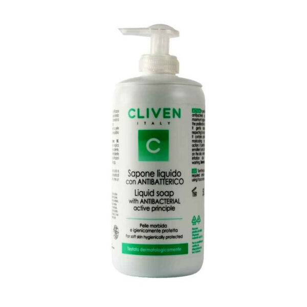 صابون آنتی باکتریال کلیون Cliven مدل Anti Bacterial حجم 500 میلی لیتر