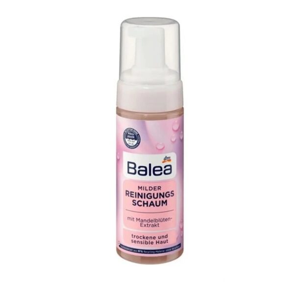 فوم شستشو صورت باله آ BALEA مدل SENSIBLE HAUT (گل رز-پوست خشک و حساس) حجم 150 میلی لیتر