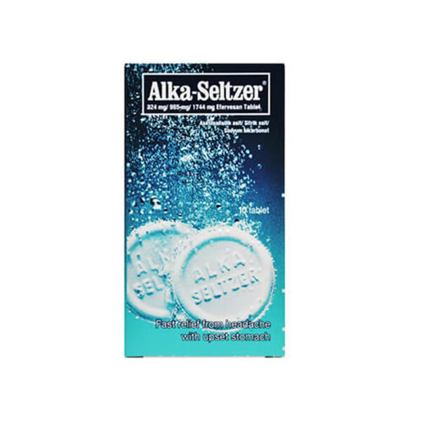 قرص جوشان آلکاسلتزر ALKA-SELTZER بسته 10 عددی