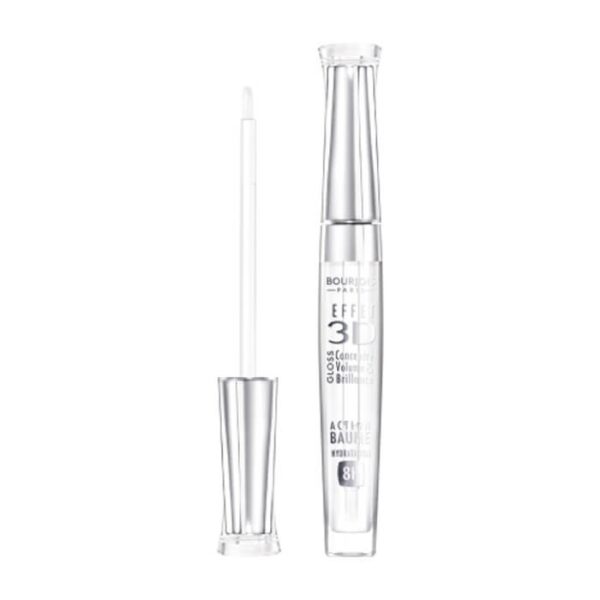 لیپ گلاس بورژوا BOURJOIS سری 3D EFFECT مدل 30TRANSPARENT حجم 7.5 میلی لیتر
