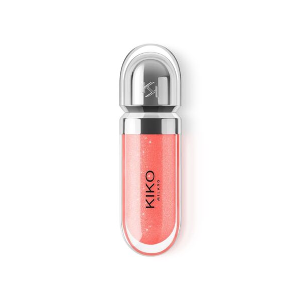 لیپ گلاس کیکو KIKO سری 3D HYDRA مدل 09 Soft Coral حجم 6.5 میلی لیتر