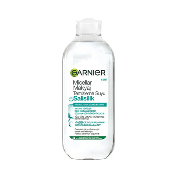 میسلار واتر گارنیر Garnier مدل SALISILK ACID (سفید) حجم 400 میلی لیتر