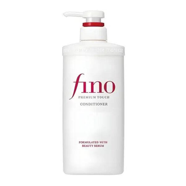 نرم کننده مو فینو Fino ترمیم و تغذیه کننده (شیسیدو) مدل Premium Touch حجم 550 میلی لیتر