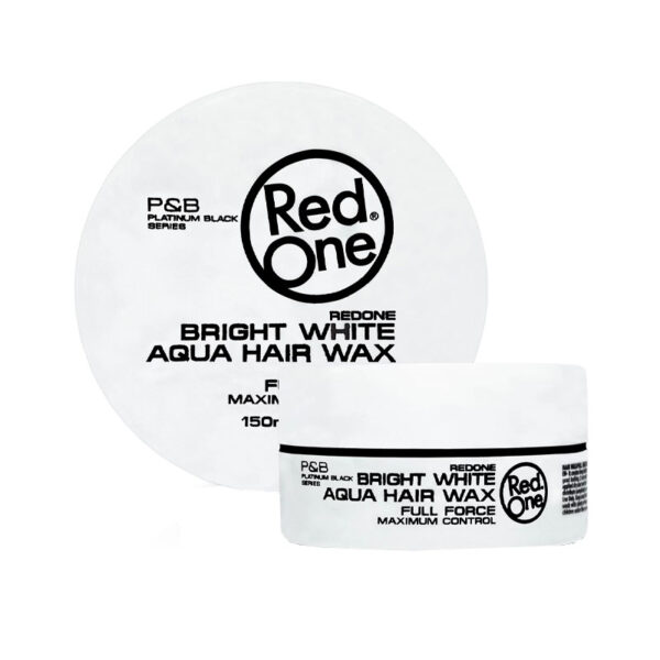 واکس مو ردوان Red One مدل AQUA HAIR WAX ( سفید-براق کننده و جلوگیری وز مو) حجم 150 میلی لیتر
