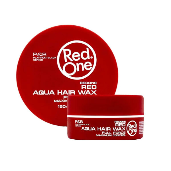 واکس مو ردوان Red One مدل AQUA HAIR WAX (قرمز-افزایش ضخامت مو) حجم 150 میلی لیتر