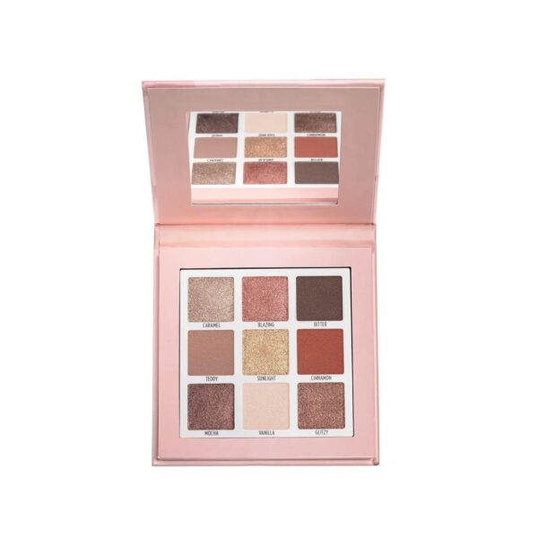 پالت سایه چشم نه رنگ گلدن رز GOLDEN ROSE مدل NUDE ADDICT وزن 1.3*9 گرم