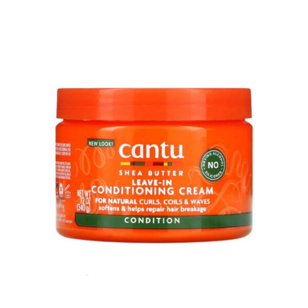 کرم مو نرم کننده کنتو Cantu مدل Shea Butter ( مناسب موهای فر) وزن 340 گرم