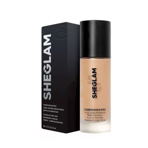 کرم پودر شیشه ای مات شیگلم Sheglam مدل Nude حجم 30 میلی لیتر